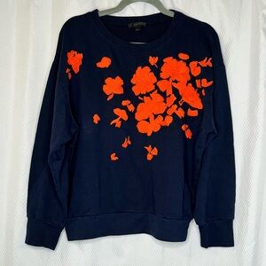 J. Crew Embroidered Sweatshirt